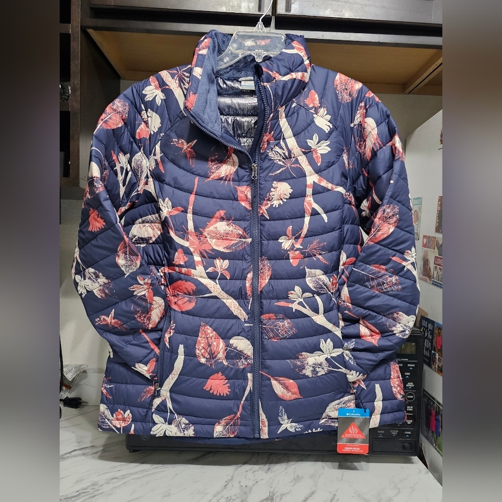 Columbia Omni Heat waterproof jacket women's size XL